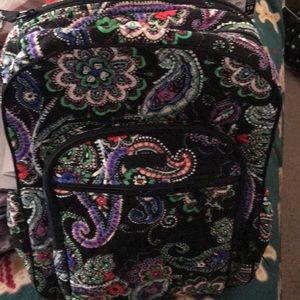 Vera Bradley Kiev Paisley Campus Tech Backpack
